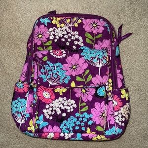 Retired Purple Vera Bradley Backpack